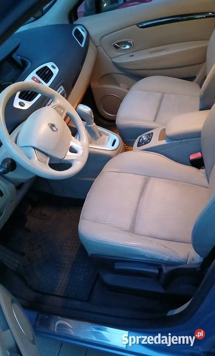 Renault SCENIC III 20 16V z 2009 r automat LPG automatyczna podkarpackie Tarnobrzeg sprzedam