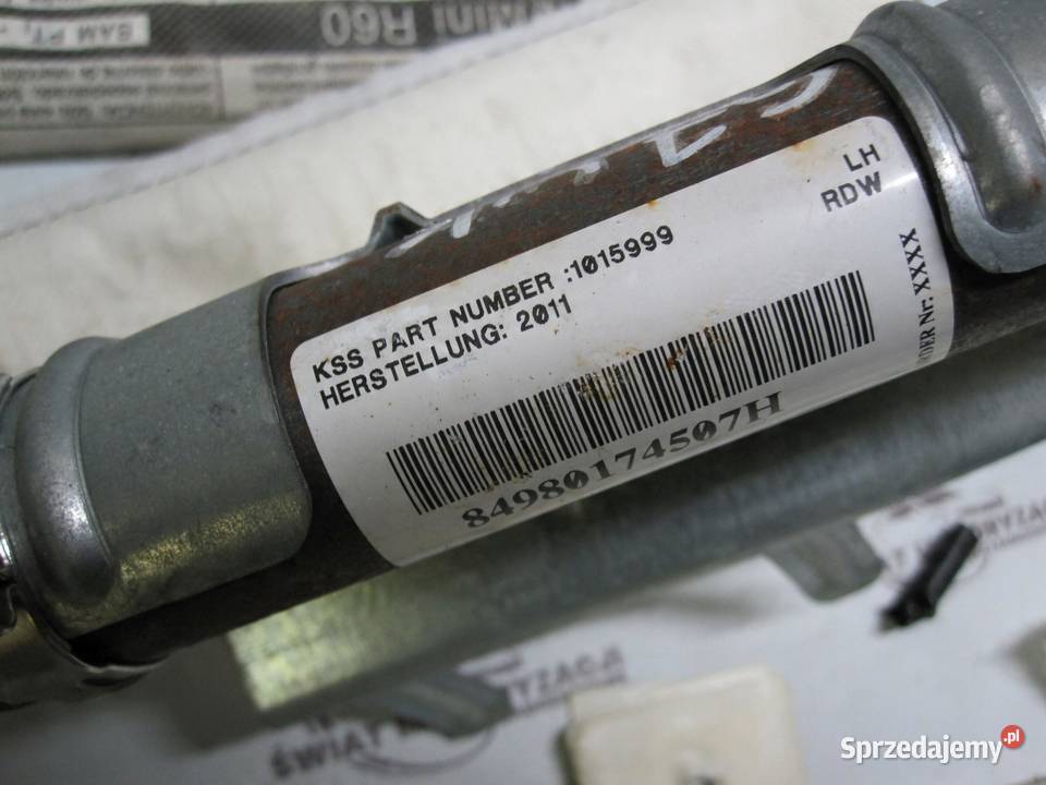 MINI COUNTRYMAN I 11r AIRBAG kurtyna lewa Poduszki powietrzne świętokrzyskie