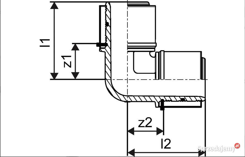 Kolano SPress PPSU 7575 firmy Uponor Tychy
