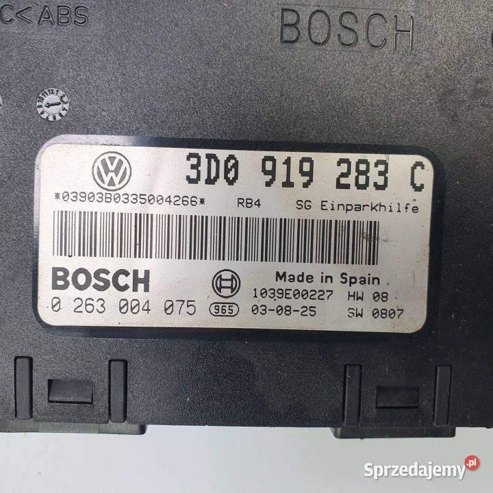 MODUŁ VOLKSWAGEN PHAETON 3D0919283C osobowe