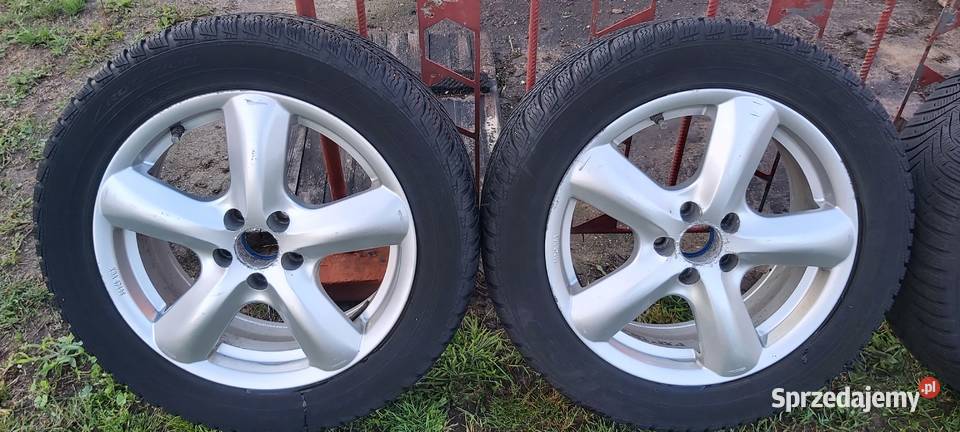 Alufelgi z oponami zimowymi 16 5x100 Seat VW Samochodowe sprzedam