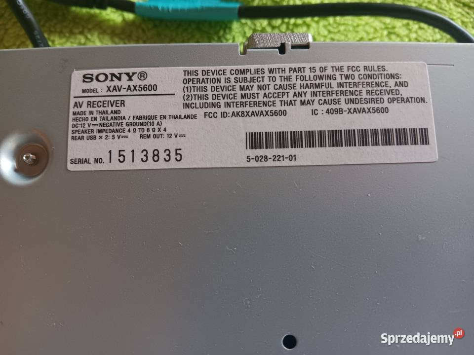 Radio Sony XAVAX5600 2 DIN Lexus SC430