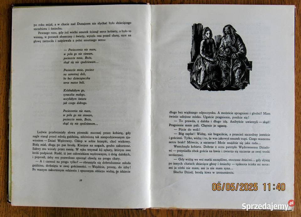 Baśnie góralskie ilustrowane JMSzancera 1958 Książki dla dzieci Bychawka Trzecia