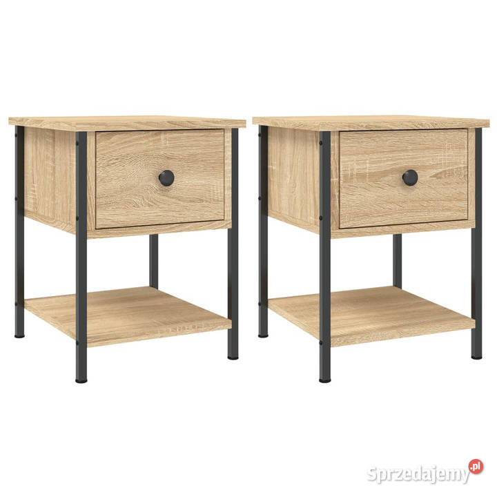 Stoliki nocne 2 dąb sonoma 34x355x45 WM825856 Warszawa