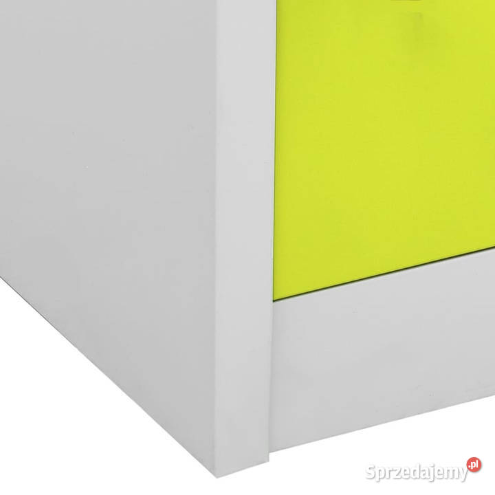 Szafki zamykane 5 jasnoszarozielone 90x45x925 Warszawa