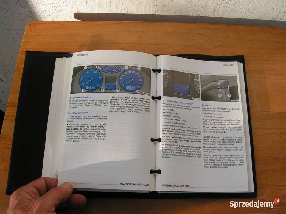 Instrukcja KIA SHUMA polsku Warszawa