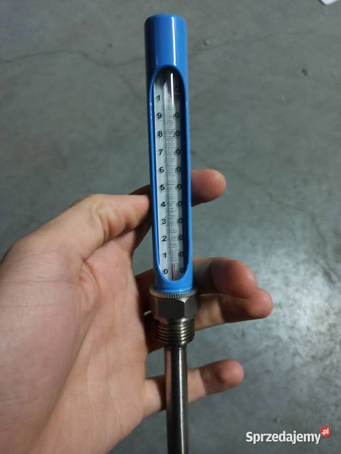 Termometr Prosty Kwasoodporny 0100C 12 R80 Siedlce sprzedam