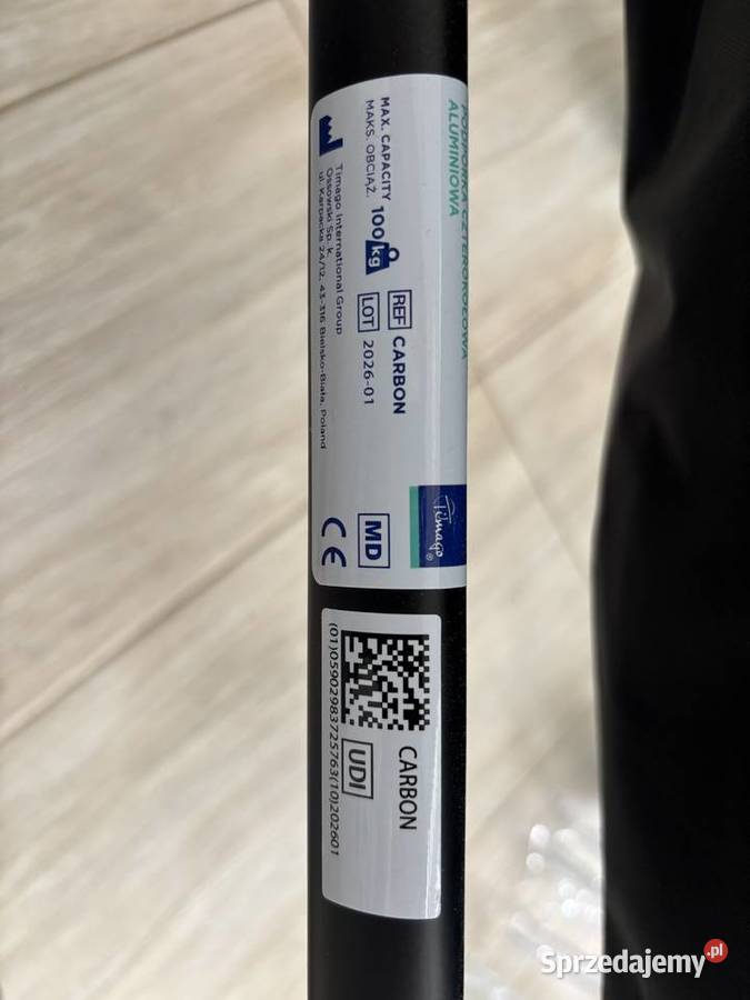 Wózek inwalidzki aluminiowy ułatwiający Dębica