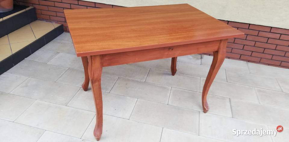 Stół prostokątny kuchenny salonowy stolik gięte