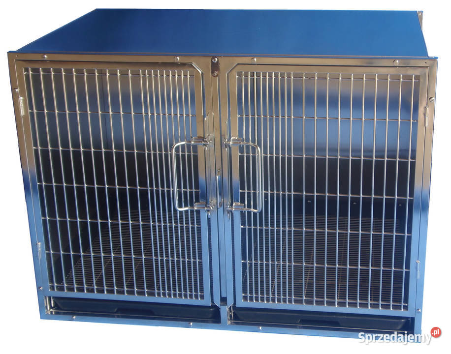 Zestaw klatek weterynaryjny zwierząt stal śląskie Częstochowa sprzedam
