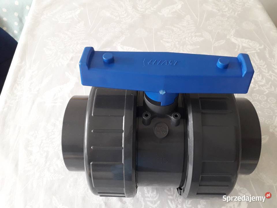 Zawor kulowy Pvc 110mm Effast łódzkie Tomaszów Mazowiecki