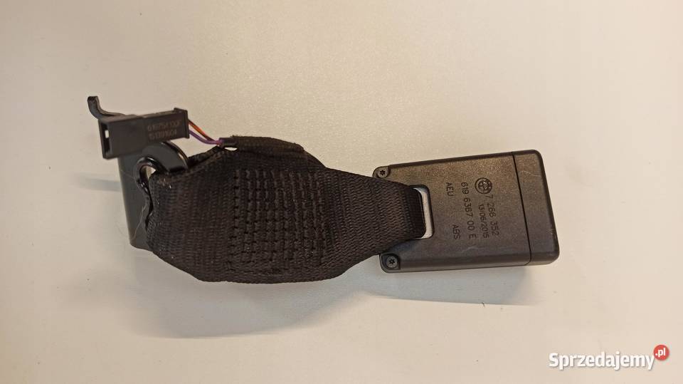 BMW F21 ZAPINKA PASA TYŁ 7355471 7266352 KOMPLET