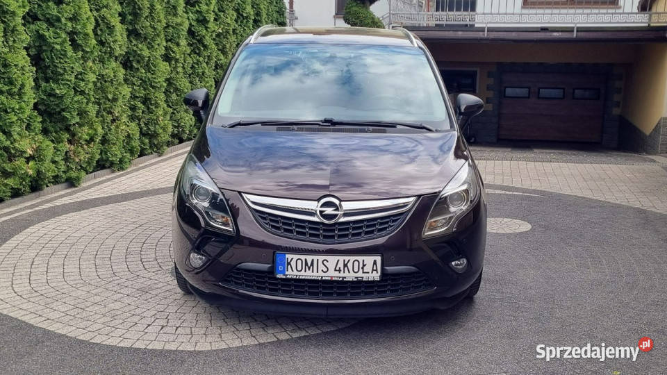 Opel Zafira Serwis 14 Turbo Pakiet Zima wspomaganie kierownicy Płońsk