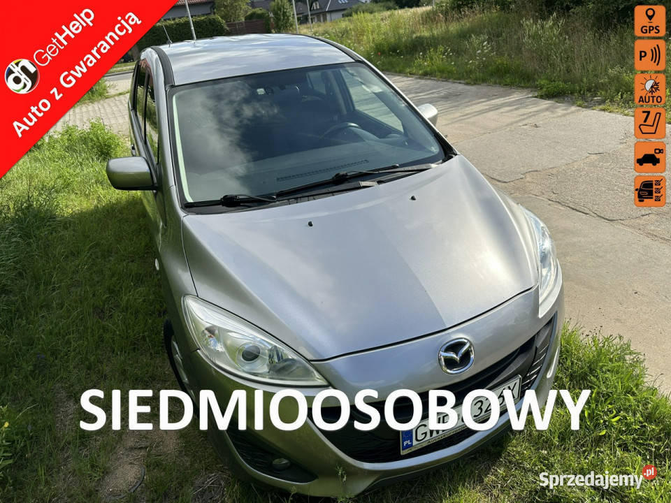 Mazda 5 Klimatronik 7 miejsc parktronik kamera