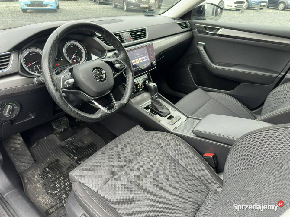 koda Superb 20 TSI 4x4 Style DSG 280 FV23 Salon łopatki zmiany biegów Wojkowice