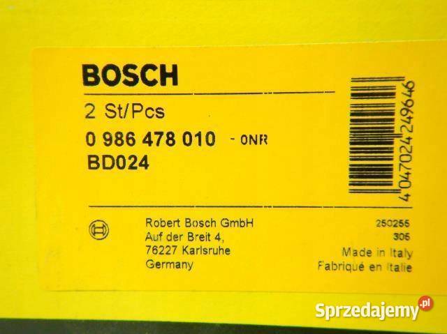 TARCZE HAMULCOWE PRZÓD 2 VW POLO III CLASSIC 6V2