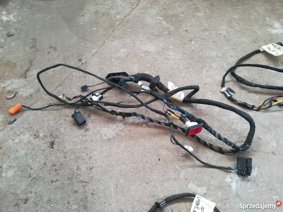 BMW E38 E39 wiązka elektryczna drzwi kable Chodzież