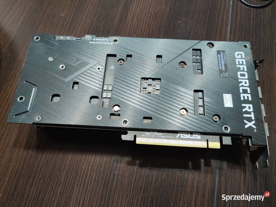 RTX3060Ti DUAL OC V2 LHR 8GB GDDR6 GWARANCJA Piaseczno