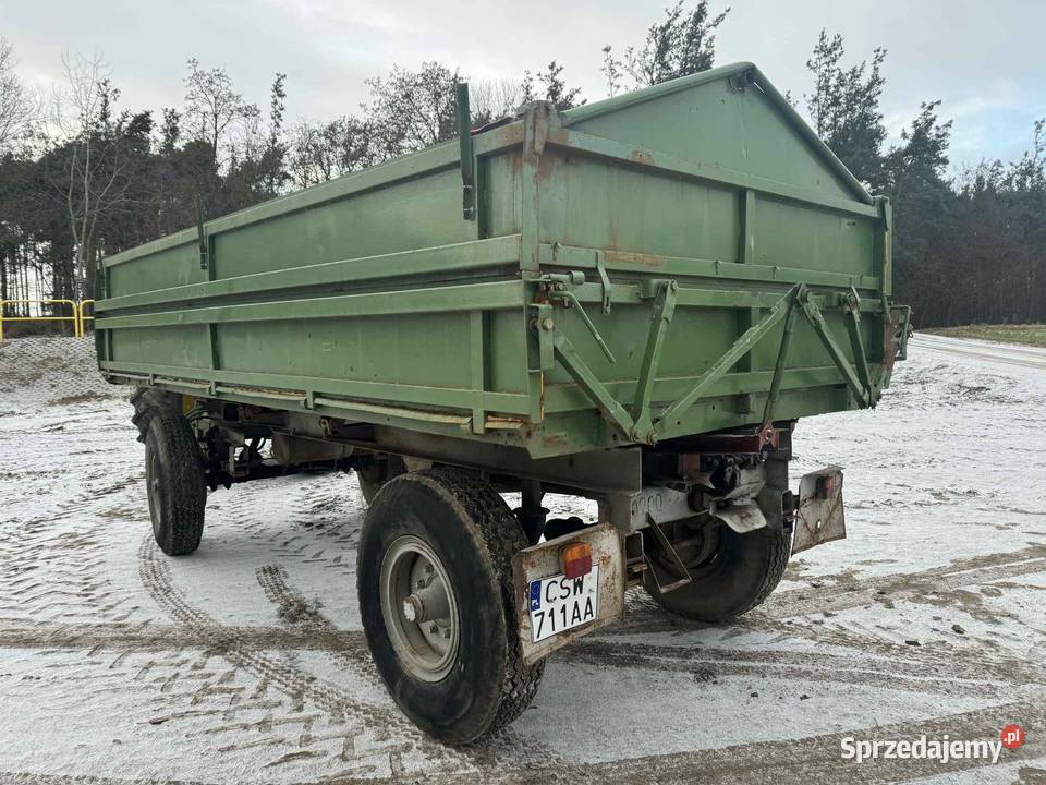 przyczepa wywrotka dwustronna hl 8011 Dworzysko
