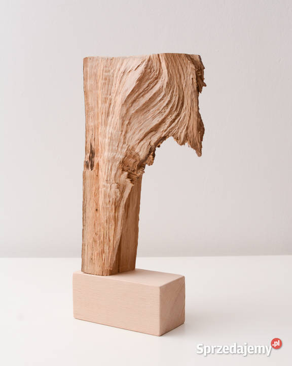 Rzezba drewno abstrakcja ekspresjonizm