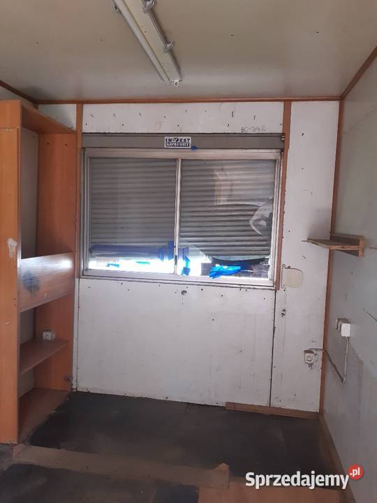 Kontener budowlany szatniowy do remontu