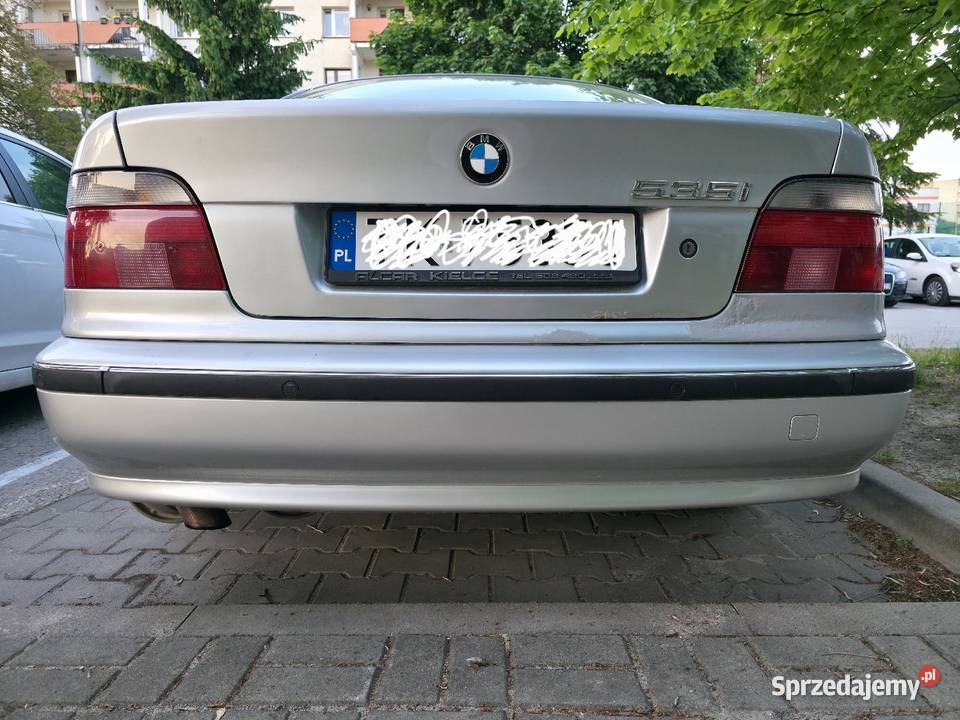 Zderzak tył tylny BMW E39 Titansilber Chrom Motoryzacja Kielce sprzedam