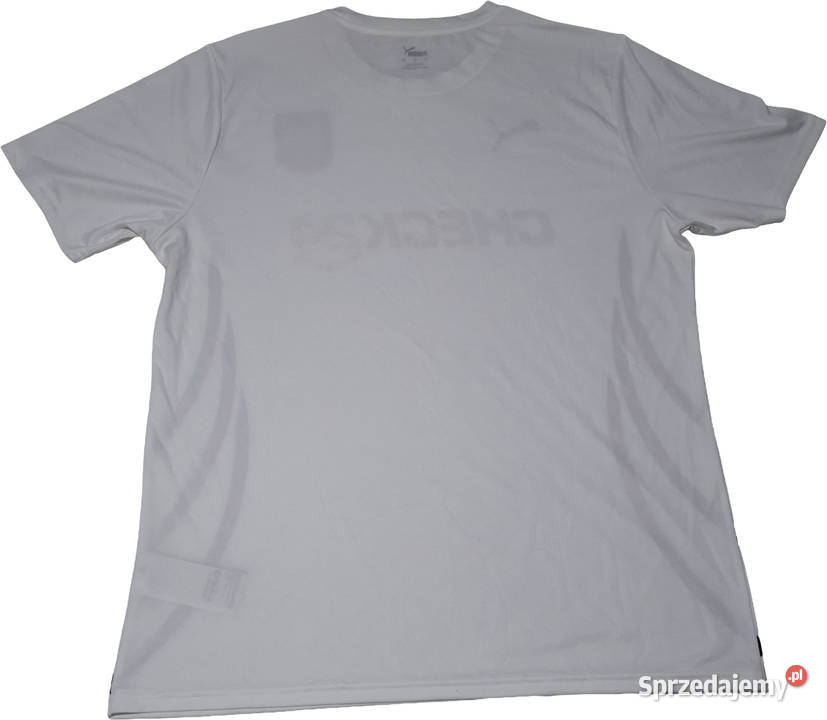 Koszulka męska sportowa Tshirt biała L Niemcy Czeladź