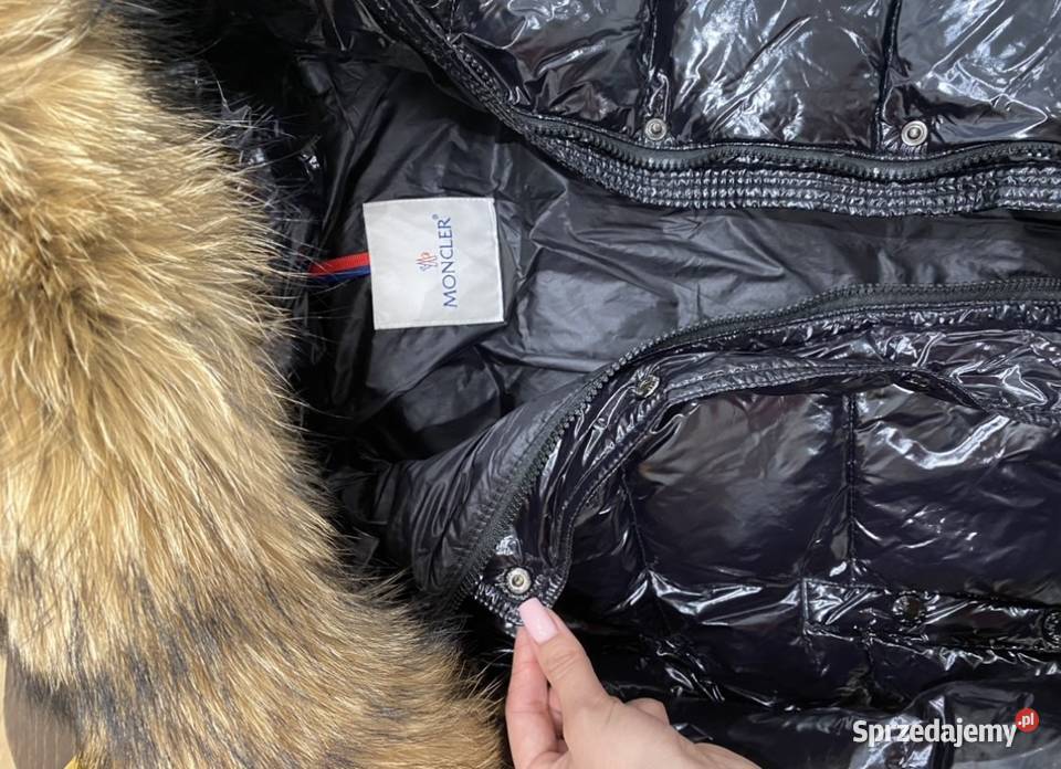 Kurtka damska gęsi puch Moncler puchowa zimowa