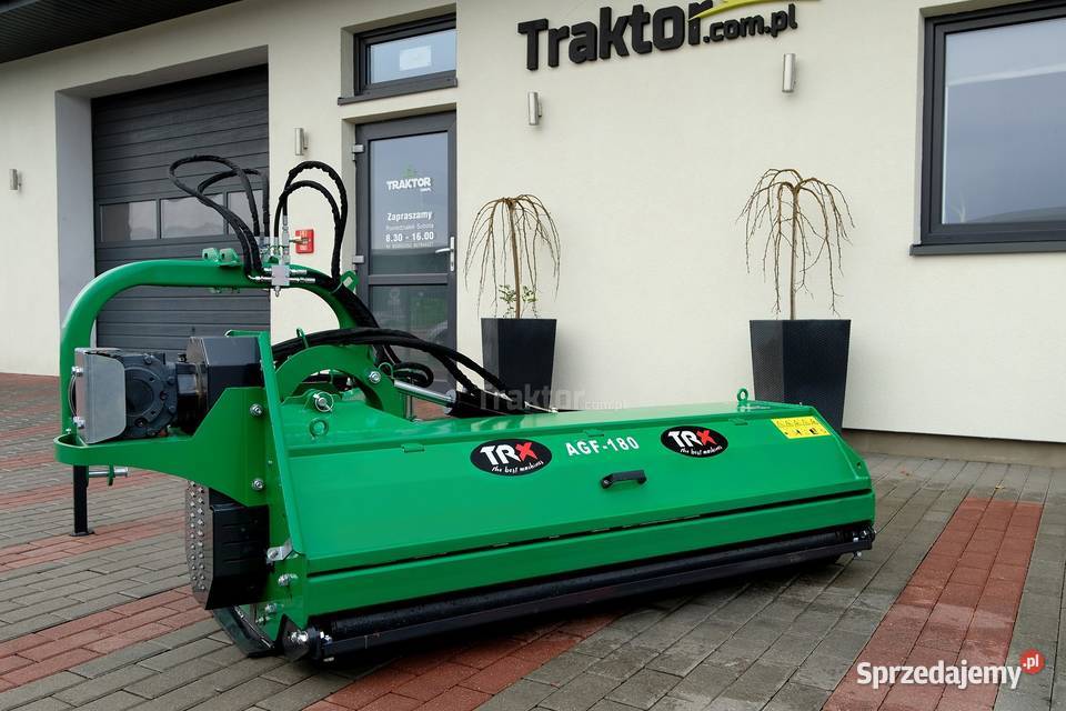 Kosiarka bijakowa na wysięgniku AGF 220 z Tajęcina