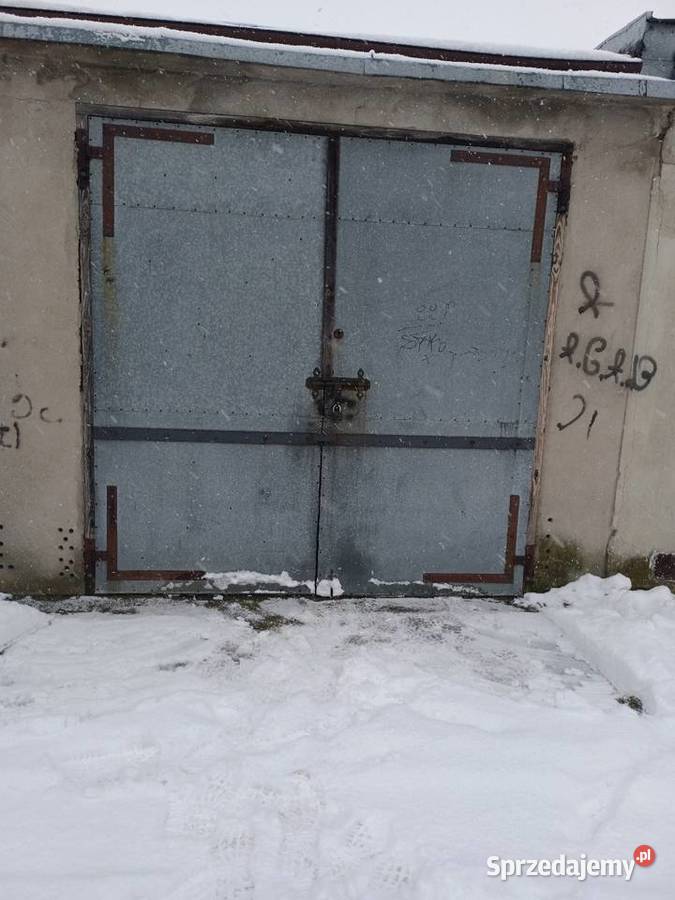 Garaż łęczyca Kleks Łęczyca sprzedam