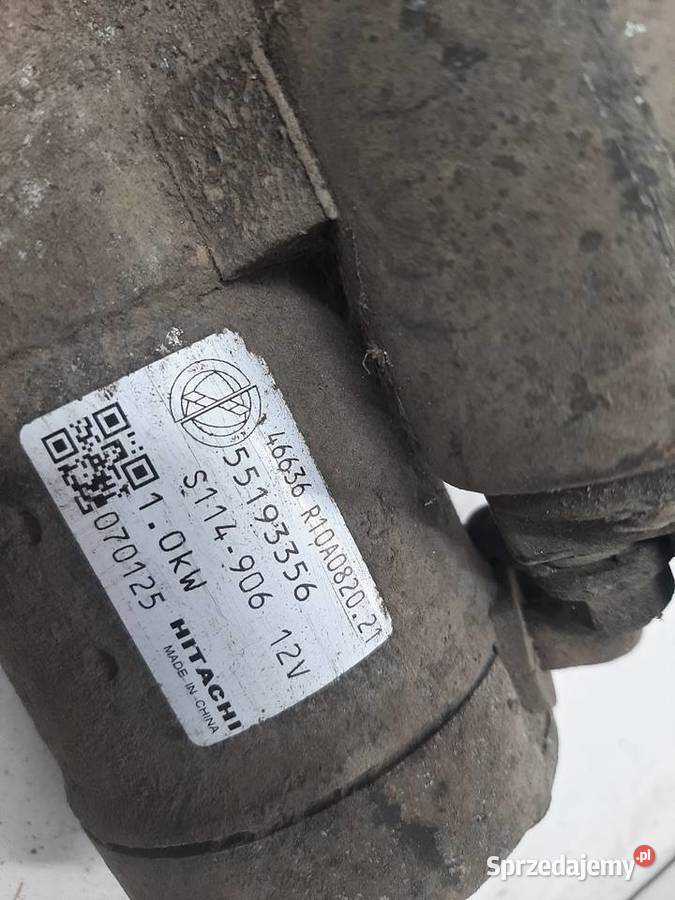 Fiat Doblo Linea 500 Bravo II 14 rozrusznik osobowe łódzkie Ksawerów