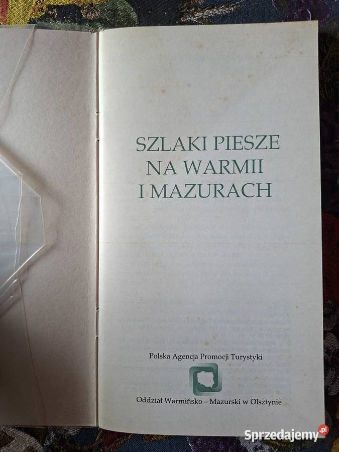 Szlaki piesze na Warmii i Mazurach Kraków sprzedam