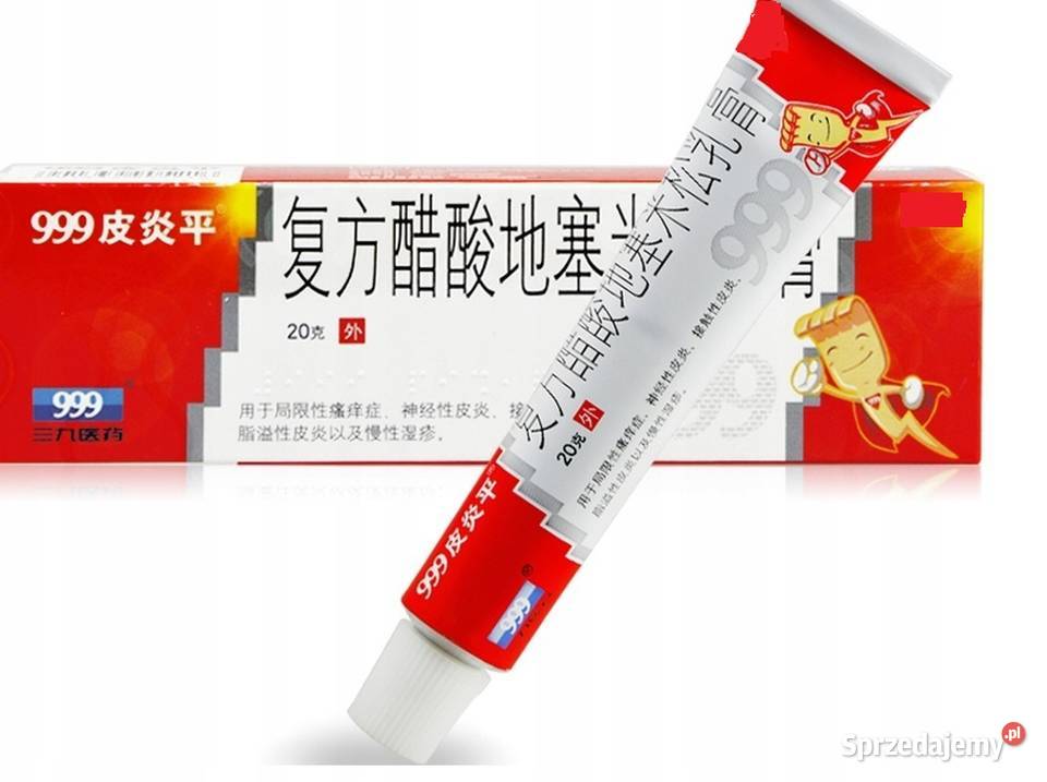 Maść 999 Piyan Ping egzema łuszczyca grzybica Gdańsk