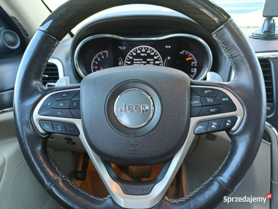 36 V6 LPG Overland doinwestowany regulowane zawieszenie Grand Cherokee Rzeszów sprzedam