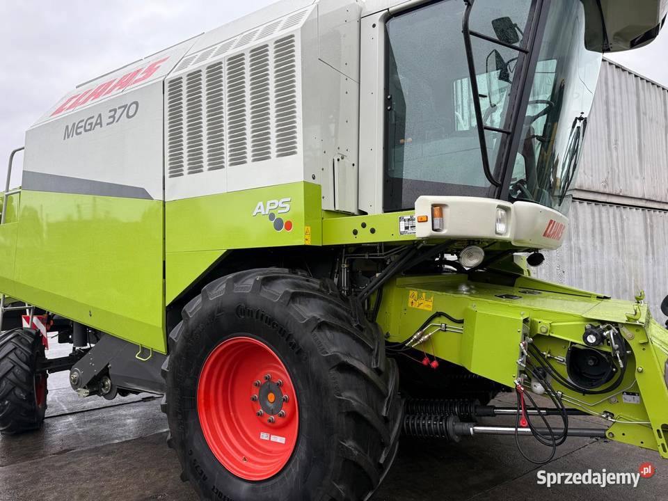 Kombajn zbożowy Claas Mega 370 pro 2007 heder 6m Nowa Ruda