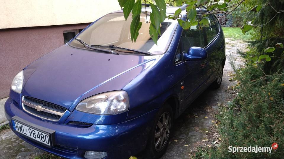 Chevrolet Rezzo Tacuma 20 LPG Automat autoalarm mazowieckie