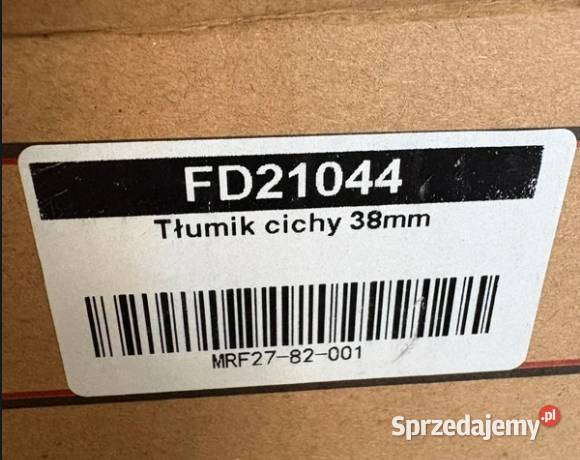 Nowy Tłumik cichy 38mm pitbike MRF Warszawa