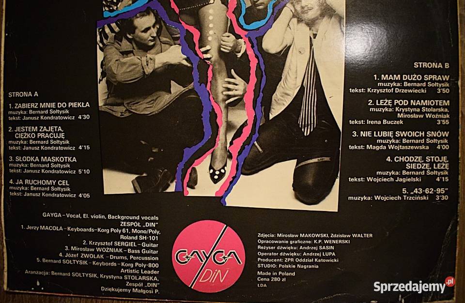 Gayga Din1985 płyta w stanie