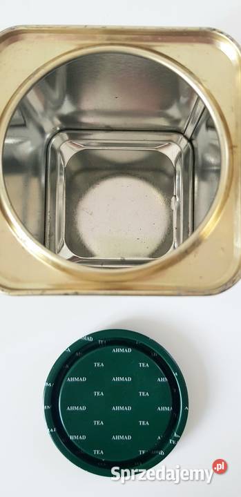 Stara puszka herbacie Ahmad Tea London z 2009r Ruda Śląska sprzedam