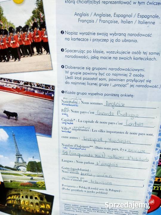 De ja bu francuski antykwariat szkolny książki Warszawa