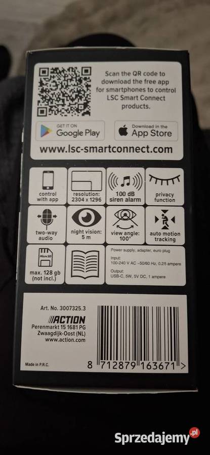 Sprzedam nowa kamere Skarżysko-Kamienna