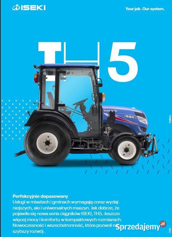 Iseki TH 5370 AHLK HST 4x4 35 Tajęcina