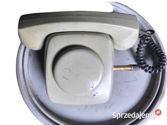 Stary Telefon PRL Telkom RWT MB73 z Korbką 1986 Białystok