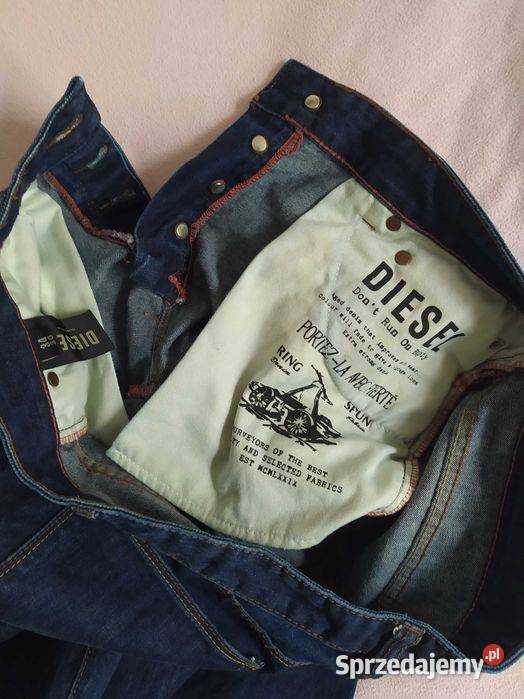 Jeansy Diesel Ring Spun 3430 spodnie jeansowe