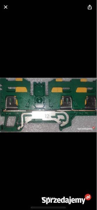 Złącza zaciskowe ochronne na szynę TH 25 mm