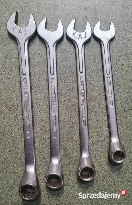 Gedore płaskooczkowe zestaw mazowieckie Płońsk