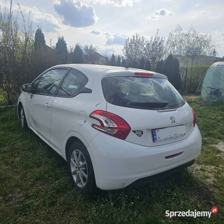 Peugeot 208 2014 gaz benzyna centralny zamek Piotrków Trybunalski