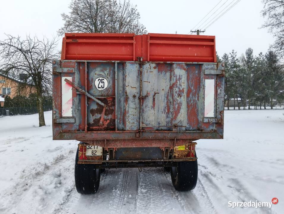 Przyczepa skorupa 15 ton