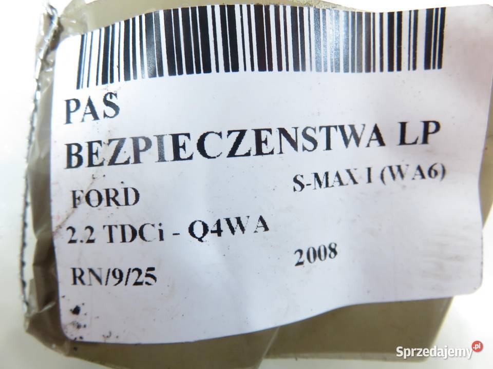 PAS LEWY PRZEDNI FORD S I WA6 6G9N61295BGW