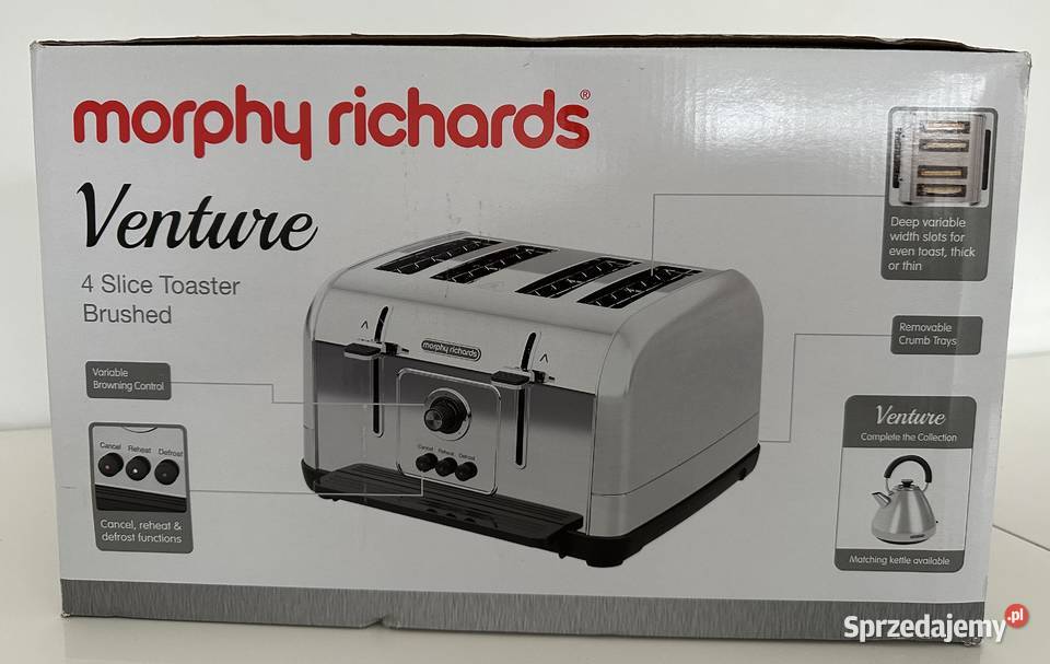 Toster Morphy Richards Venture 240130 NOWY Szczecin